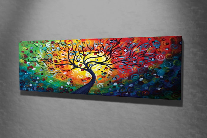 Wallity PC197 Lienzo Decorativo Multicolor 30 x 80 cm Wallity PC197 Lienzo Decorativo Multicolor 30 x 80 cm
